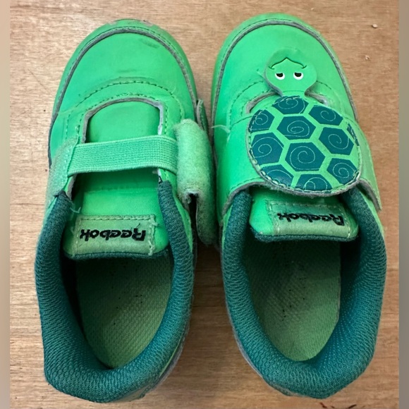 REEBOK Royal Classic Turtle 2 Pair Bundle Toddler Green Sneakers - Picture 15 of 16